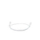 Mini Patch Cord Cat6 Ultra Slim 1 Metro (3.28 Pies) Blanco ? Ahorra Espacio sin Organizadores, con Bota Flexible