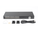 Switch Administrable 24 puertos Gigabit, gestión gratuita desde la nube.
