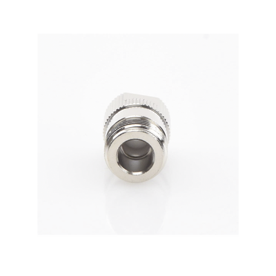 Conector N Hembra de Anillo Plegable para cable RG-316, Niquel/ Oro/ Teflón.