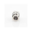 Conector N Hembra de Anillo Plegable para cable RG-316, Niquel/ Oro/ Teflón.