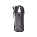 Funda Reforzada en Piel para Cinto, con Cierre y Amplio Visor Frontal Transparente para Radios Aéreos IC-A25.