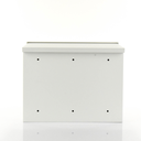 Gabinete de Acero Galvanizado, para Instalación de 1 Batería PL110D12, (550 x 420 x 290 mm)  Instalación en piso o poste, accesorios (No incluidos)