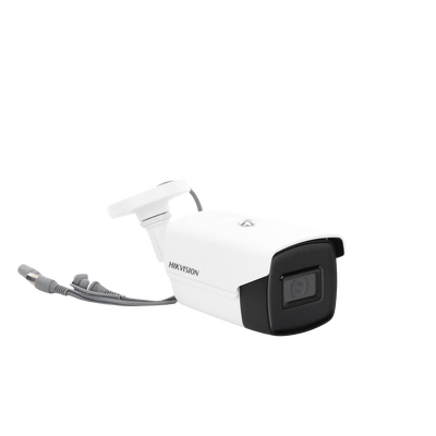Bala TURBOHD 4K (8 Megapixeles) / Gran Angular 102º / Lente 2.8 mm / Exterior IP67 / IR EXIR 60 mts / dWDR