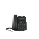 Teléfono IP empresarial para 2 lineas SIP con pantalla LCD,  Puertos Gigabit, Códec Opus, conferencia de 6 vías, PoE.