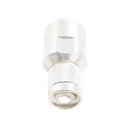Conector TNC Macho de Rosca en 50 Ohm para cable LMR-400, 9913, 8214, CNT-400, RG8/U-SYS, RFLASH-1113, Plata/ Oro/ Teflón.