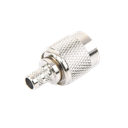 Conector TNC Macho de Anillo Plegable para Cables LMR-240, RG-8/X, 9258, Niquel/Oro/Delrin.