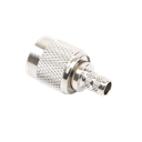 Conector TNC Macho de Anillo Plegable para Cables LMR-240, RG-8/X, 9258, Niquel/Oro/Delrin.
