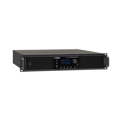 Amplificador de Audio de Alta Potencia |  4 x 1200w @ 8 ohms, 70/100V | DSP Integrado | Interfaz Dante