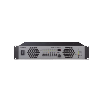 Amplificador de Audio Multicanal con Conexión Análoga / DANTE | 8 Canales, 280W | 8 OHMS | 70/100V