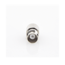 Conector TNC Hembra de Anillo Plegable para Cables RG-58/U, RG-142/U, Niquel /Oro /Delrin.