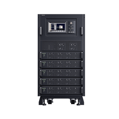 UPS Modular Trifásico Escalable de 40 kVA/40 kW, Topología Online Doble Conversión, Voltaje de 208/220 Vca de L-L, Respaldo de 4 Minutos al 100% de Carga, Incluye Módulo y Banco de Baterías