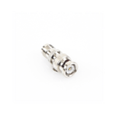 Adaptador en Línea de Conector TNC Hembra a BNC Macho, Níquel/ Oro/ Teflón.