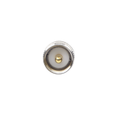 Adaptador en Línea de Conector TNC Hembra a UHF Macho (PL-259), Níquel/ Oro/ Teflón.