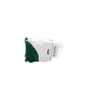 Jack Ultramax Cat6A, UTP, Montaje Híbrido en Placa de Pared (Plano y Angulado), Color Verde, Punch Down