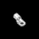 Zapata Terminal de Ojillo para Tornillo 1/4" (6.35 mm)  y Calibre 6 AWG.