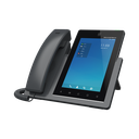 Teléfono IP Android 11, 16 líneas SIP con 16 cuentas, pantalla táctil  7", puertos Gigabit, Wi-Fi, Bluetooth, PoE, codec Opus, IPV4/IPV6 con gestión en la nube GDMS