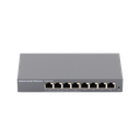 Switch PoE+ Gigabit No Administrable / 8 puertos 10/100/1000 Mbps / 4 puertos PoE+ /  hasta 60W