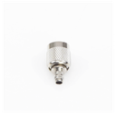 Conector TNC Macho de Anillo Plegable para Cable RG-59/U, Grupo D, Níquel/ Gold/ Delrin.â€‹