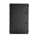 Gabinete FlexFusion™ XGL (Light) para Centros de Datos, 42 UR, 800 mm de Ancho, 1200 mm de Profundidad, Fabricado en Acero, Color Negro