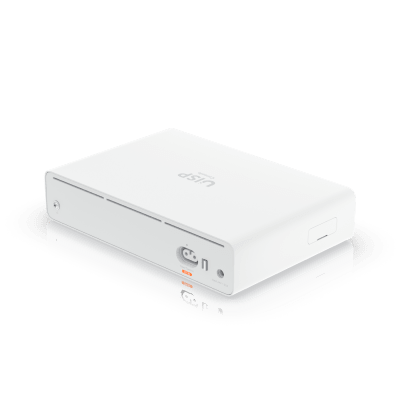 Consola UISP de Ubiquiti / Gateway y Switch de Red Gigabit / Controlador con Plataforma UISP para gestión remota de WISP (airMAX, airFiber, uFiber, LTU, edgeMAX, airCube) / 128 GB SSD / (1) WAN 1GbE / (1) WAN SFP+10G / (8) puertos LAN GbE RJ45