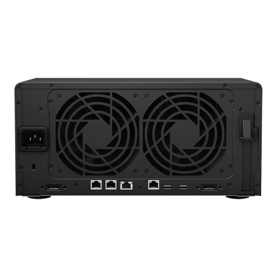 Servidor de Almacenamiento NAS Synology DiskStation DS1823xs+ | 8 Bahías | 144 TB Bruto | Expansión hasta 324 TB | 10GbE | RAID F1,0,1,5,6,10 | Caché SSD.