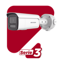 [ PROTECCIÓN ACTIVA ] Bala IP 4 Megapixel / Lente 4 mm / 60 mts IR / Exterior IP67 / Micrófono y Bocina Integrado (Audio de Dos Vías) / DARKFIGHTER / PoE+ / Luz Estroboscopica / ONVIF / Micro SD / 4 Analíticos