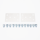 Derivación "X" Horizontal de Aluminio Perfil Z / Peralte 3 1/4" / Ancho 12"/ Radio 8" / Incluye Tornillería (CHXHEZ314R8X12AK)
