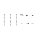 KIT 5 X 2 DE MONTAJE P/PANELES LED USO EN INTERIOR COMPATIBLE CON LINEAS IER/IFR