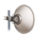 Antena Direccional de Alto Rendimiento / 30.5 ± 1 dBi / 2 ft / 5.9-7.125 GHz / Conectores RP-SMA / Alto Aislamiento al Ruido / Fácil Montaje y herraje de acero inoxidable /  Radomo Incluido