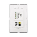 (ZWAVE) Interruptor On/Off panel táctil touch inalámbrico Zwave Plus 3 botones. Compatible con Hubitat HC8, Álula  M2M, otro