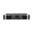 Amplificador de audio Clase D | 300 W x 2 a 8Ω | 500 W x 2 a 4Ω. | Baja Impedancia | Procesamiento Inteligente
