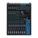 Mezcladora de Audio | 12 Canales | 6 Entradas de Micrófono/línea | 2 Entradas Estéreo | Efectos Integrados | Alimentación Phantom | USB