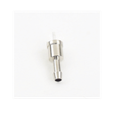 Conector Mini UHF Macho para cables RG-58/U, RG-142/U, Níquel/ Plata/ Teflón.