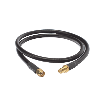 Cable LP240 de 60 cm (23.62 Pulgadas) con Conectores SMA Macho Inverso y SMA Hembra Inverso.