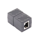 Acoplador (Extensor de Cable Ethernet RJ45 a RJ45) | 1000Mbps | Compatibilidad con Cat7 Cat6A Cat6 Cat5e | Compatible con POE | Ignífugo | ABS