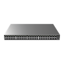 Switch Gigabit PoE+ Administrable / 48 puertos 10/100/1000 Mbps + 6 Puertos SFP+ / Hasta 400W / Compatible con GWN Cloud.