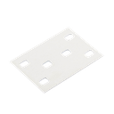 Cople para Uniones de Escalera de Aluminio / Plano / Peralte 3 1/4" / Incluye Tornilería