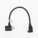 Extensión Eléctrica para Uso Rudo para Uso en "T" / Conexión NEMA 5-15 / 30 cm / 1800 W