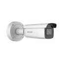Bala IP 4 Megapixel / Lente Mot. 2.7 a 13.5 mm / 60 mts IR EXIR / Exterior IP67 / IK10 / Anticorrosivo / WDR 120 dB / PoE + / Micro SD / 4 Analíticos: AcuSense, Deteccion Facial, Conteo de Personas por Cruce y Zona
