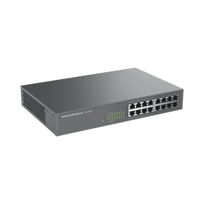 Switch PoE+ 16 Puertos Gigabit No Administrable / 8 puertos 10/100/1000 Mbps / 8 puertos PoE+ / hasta 145W