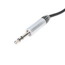 Cable de Audio | XLR 3 Polos Hembra a Plug 1/4 in mono | Conector Seetronic Serie M SCMF3 - MP2X | Longitud 3m