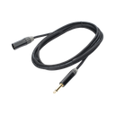 Cable de Audio | XLR 3 Polos Macho a Plug 1/4 in mono | Conector Seetronic Serie M SCMF3 - MP2X | Longitud 3m