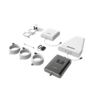 Kit Amplificador de Señal Celular 2G, 3G, 4G y 5G / Mejora llamadas convencionales y VoLTE / Amplifica señal de TELCEL, AT&T, MOVISTAR, BAIT,DiRi y más / Cubre hasta 300 m² con una antena y hasta 600 m² con 2 antenas.