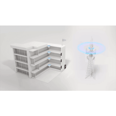 Kit Amplificador de Señal Celular 2G, 3G, 4G y 5G / Mejora llamadas convencionales y VoLTE / Amplifica señal de TELCEL, AT&T, MOVISTAR, BAIT,DiRi y más / Cubre hasta 300 m² con una antena y hasta 600 m² con 2 antenas.