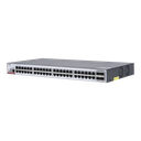 RG-CS83-48GT4XS-PD Switch Administrable Capa 3 PoE con 48 puertos Gigabit 802.3af/at + 4 SFP+ para fibra 10Gb, hasta 1,480 watts, gestión gratuita desde la nube.