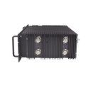 Fuente de poder 13.8Vcc, 50A, lineal regulada con circuito cargador de baterías, medidores, para instalación en rack