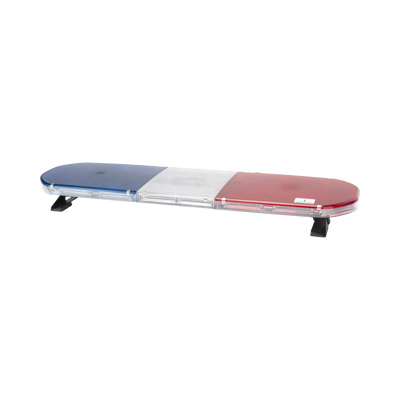 Torreta 47" Serie 16 con 300 LEDs, Dual Color,  frente: Rojo/Blanco, Azul/Blanco, trasero: Rojo/Ámbar, Azul/Ámbar