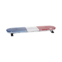 Torreta 47" Serie 16 con 300 LEDs, Dual Color,  frente: Rojo/Blanco, Azul/Blanco, trasero: Rojo/Ámbar, Azul/Ámbar