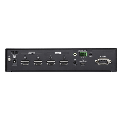 Conmutador matricial HDMI 2 x 2 True 4K con desembebedor de audio