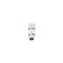 Conector TNC Macho Inverso, Anillo Plegable para ensamblar en cables RG-8/U, LMR-400, Niquel, Oro, Teflón